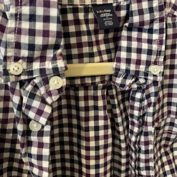 BabyGap 4T button up plaid dress shirt - Picture 3 of 5